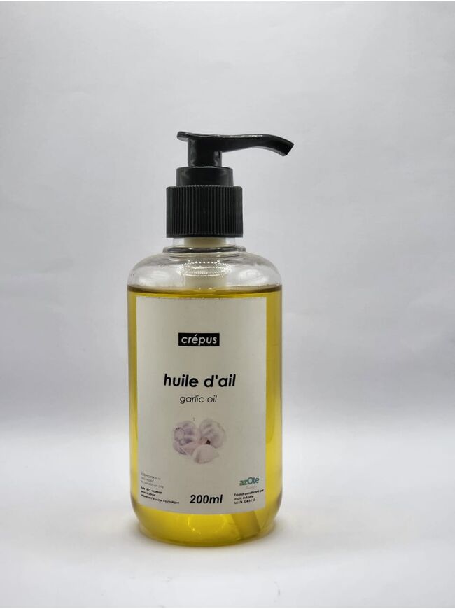 Huile d'Ail 200ml - Sn savon naturel